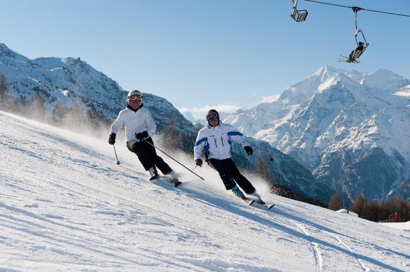 Chalet Heimetli Grachen Bagian luar foto