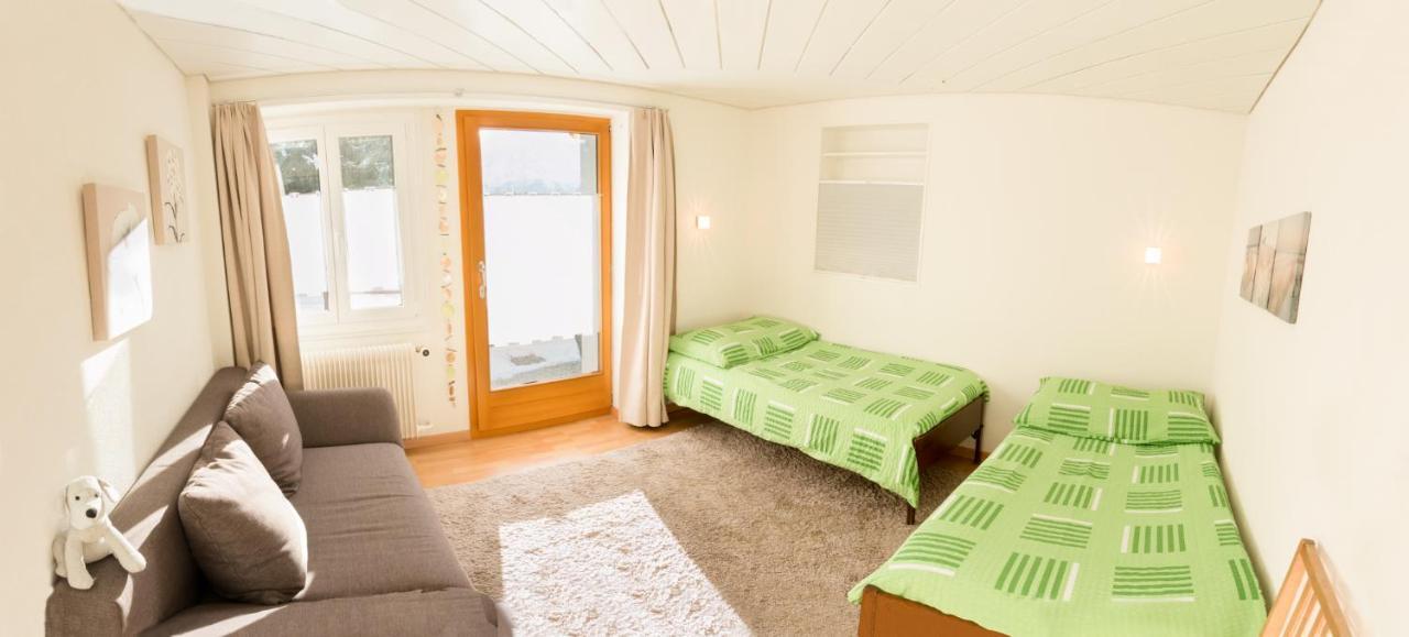 Chalet Heimetli Grachen Bagian luar foto